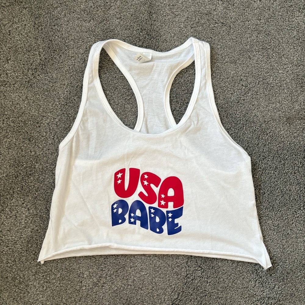 USA babe tank